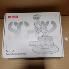 Ulanzi SC-02 Suction Camera/GoPro Mount - 4 inch suction cup with pump suction f