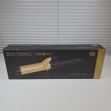 BIO IONIC GOLD PRO CURLING IRON 1.5 CERAMIC W...