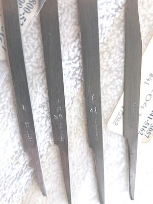 ANT E C Muller N. Y. Gravers Blades New Old Stock Jewelers Gunsmiths Watchmakers