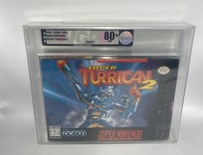 Super Turrican 2 (Super Nintendo, SNES) VGA 80+ SEALED