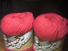 Cotton Yarn Sugar 'n Cream (2) Red 2.5 oz each — photo 2