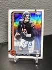 2025 Topps Chrome Football Caleb Williams Auto White Refractor 16/30