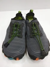 Water Shoes Size EU 39 Gray Quick Dry Aqua Barefoot Slip On Bungee Beach