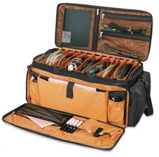 Cable File Bag DJ Gig Bag Cord Organizer with 13 Detachable Dividers for DJ