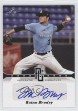 2013 Leaf Perfect Game Showcase Auto Quinn Brodey #A-QB1 Auto 0f4