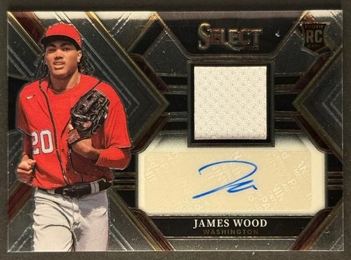 James Wood 2023 Panini Select James Wood Auto