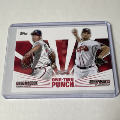 Topps 2023 Topps Series 1 One-Two Punch Greg Maddux John Smoltz Braves 12P-20