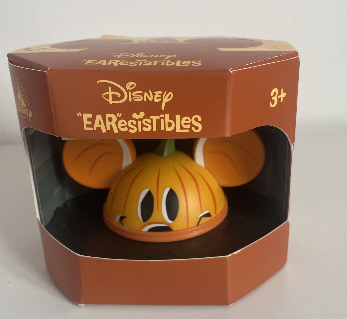 Disney Mickey Mouse Halloween Pumpkin‘’EAR”esistibles  Collectible New