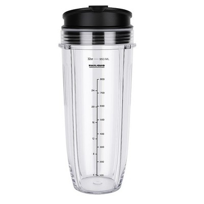 Für Nutri Ninja Mixer Ersatzteile Becher groß 32 Unzen Tasse mit Ausgussdeckel