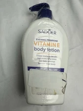 SADOER Evening Primrose Vitamin E Body Lotion 400ml Deeply Nourishes Skin NEW!