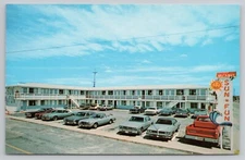 Postcard Sun N Fun Motel Ocean City Maryland MD Street View