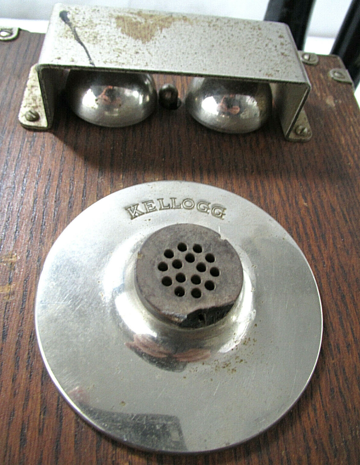 Kellogg Antique Candlestick Telephone with Extras, For PARTS/REPAIR eBay