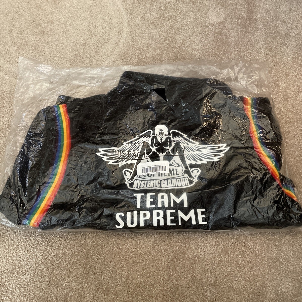 Supreme X hysteric glamour velour track jacket Size LARGE | eBay Supreme X hysteric glamour velour track jacket Size LARGE | eBay
