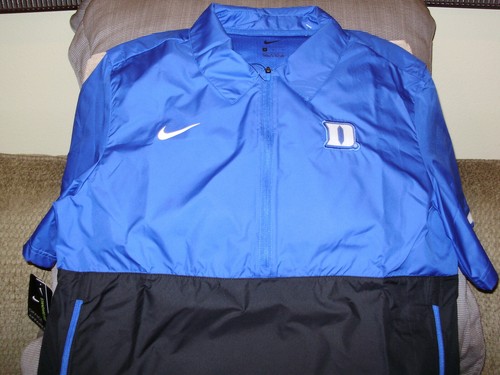 Duke Blue Devils CQ5162 Nike 1/2 Zip Lightweight Golf Wind Jacket Men's Medium