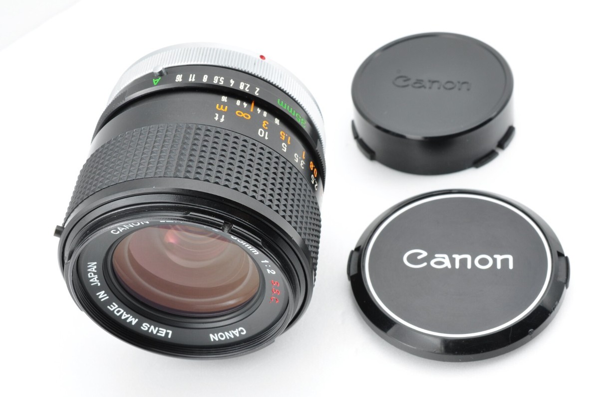 キャノン Canon FD 35mm f/2 Wide Angle 4966 Rare [Near Mint] Canon FD 35mm f/2 s.s.c. Concave Wide Angle