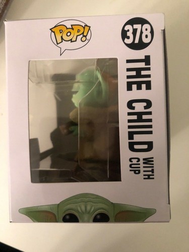 Funko The Child With Cup Star Wars the Mandalorian #378 baby yoda ships globally - 第 5/7 張圖片