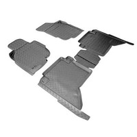 3D Gummi FußMatten Passend FüR Toyota Hilux Typ N2 | BJ 2011-2015 | Passgenau