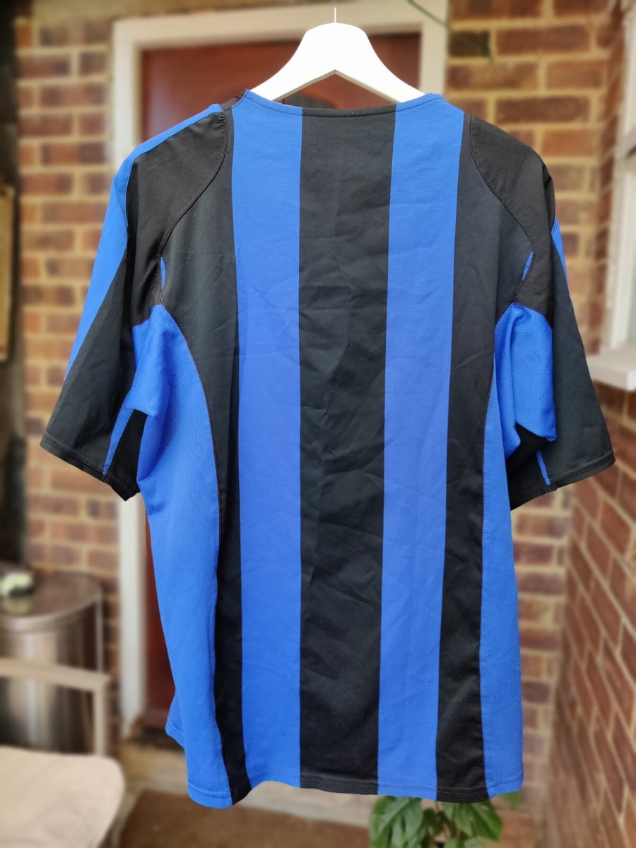 Nike Inter Milan football 2004/05 Home Total 90 men's blue Black T