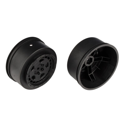 Team Associated Fifteen52 Turbomac HD Wheels, 2.2''/3.0'', +3mm offset, black / AE