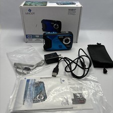 Minolta MN30WP Full HD 2.8" Touch Screen Waterproof Digital Camera- Read Desc