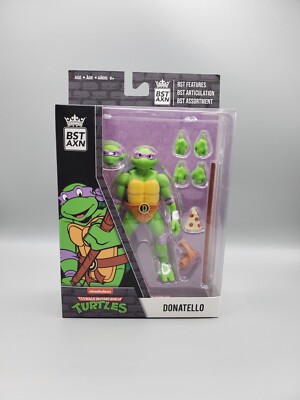 BST AXN NICKELODEON TEENAGE MUTANT NINJA TURTLES DONATELLO 5'' ACTION FIGURE NIB