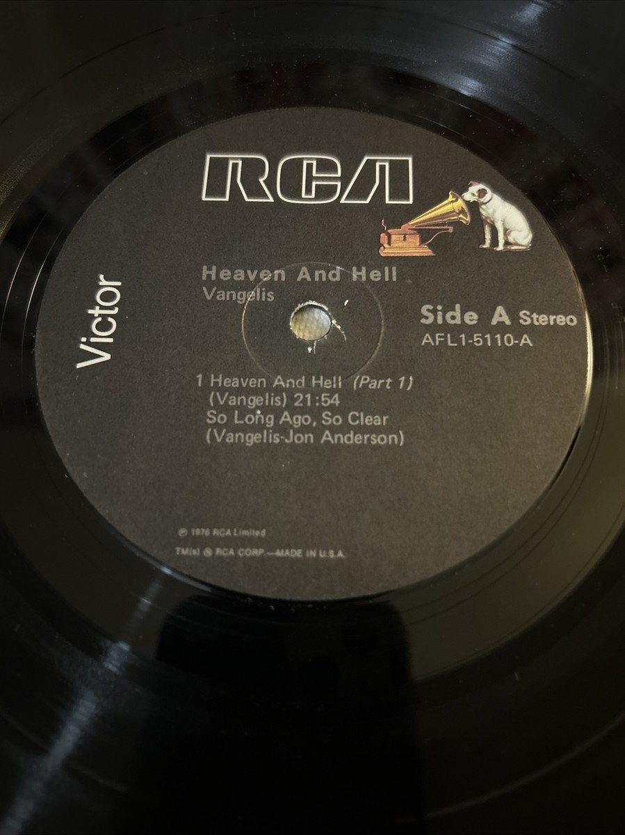 Vangelis – Heaven And Hell - VG/VG | eBay