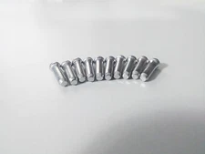 10X  Aluminum Silver Bicycle Brake Shift Cable End Crimps