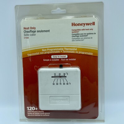Honeywell CT30A1005 CT30A Themostat, White | eBay