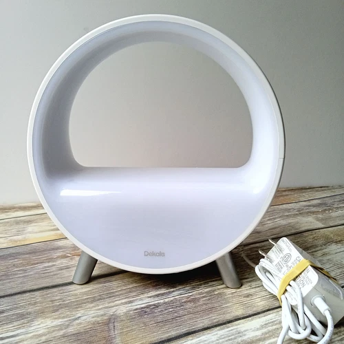 Dekala Arches Smart Sleep Wake-Up Light Alarm Clock Sunrise/Sunset Sound Machine