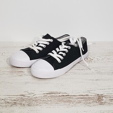 Cat Jacks Black White Sneakers Kids Size 3