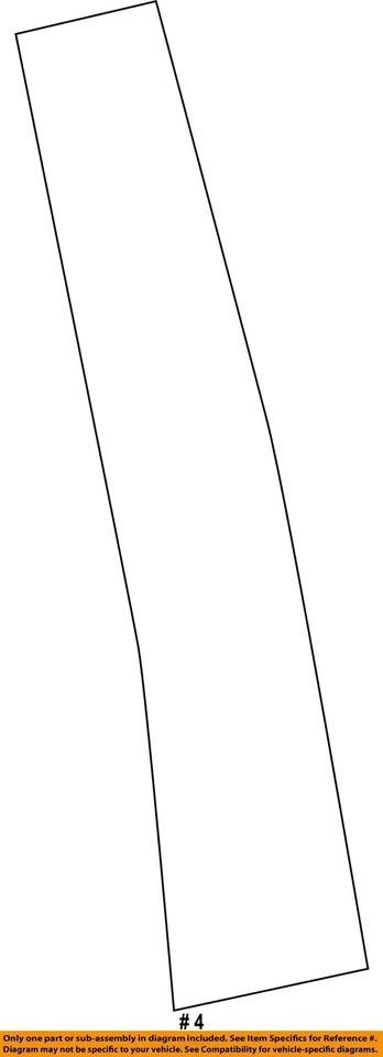 CHRYSLER OEM 17-22 Grand Cherokee WK Rear Door Exterior Trim-Applique 57010447AP Foto 2 de 2