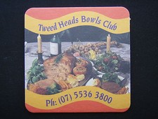 TWEED HEADS BOWLS CLUB 0755363800 RED COASTER