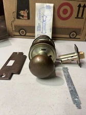 Russwin Passage Door Knob A10S Dark Bronze 2-3/4 Back Set