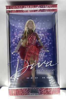 2002) Diva Collection Red Hot Barbie - a photo on 2002) Diva Collection Red Hot Barbie - a photo on