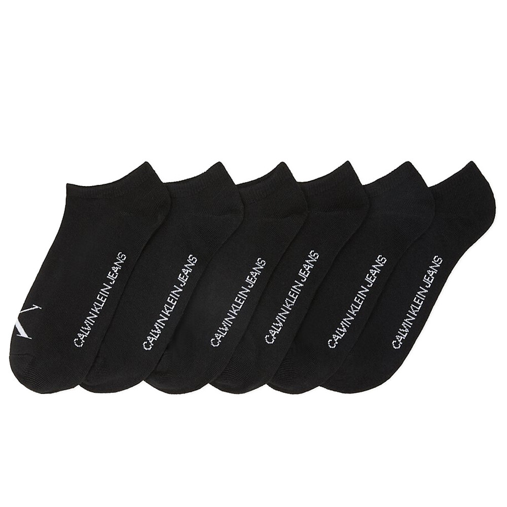 6PK Calvin Klein Women's One Size Lightweight No Show Socks Black Assorted eBay