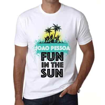 Men's Graphic T-Shirt Fun In The Sun In Joao Pessoa Eco-Friendly Limited Edition