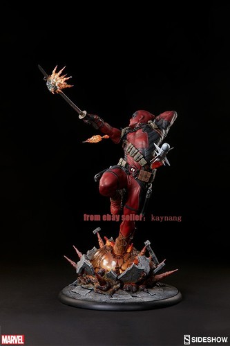 Sideshow Collectibles 3005111 Deadpool Heat-Seeker 1/4 Premium Format Figure - Picture 19 of 23