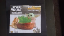 Star Wars GROGU The Child The Mandalorian Chia Pet Cat Grass Reusable Planter