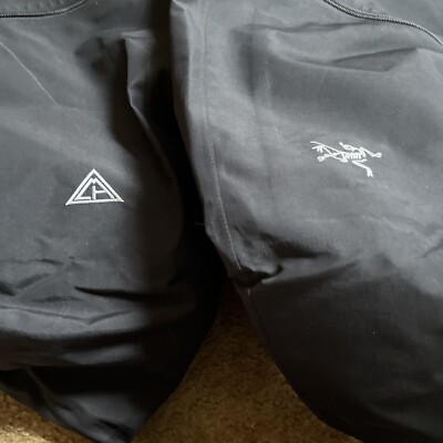 Arc'teryx Gore Tex pro shell Bibs W/Recco Reflector ski and rescue