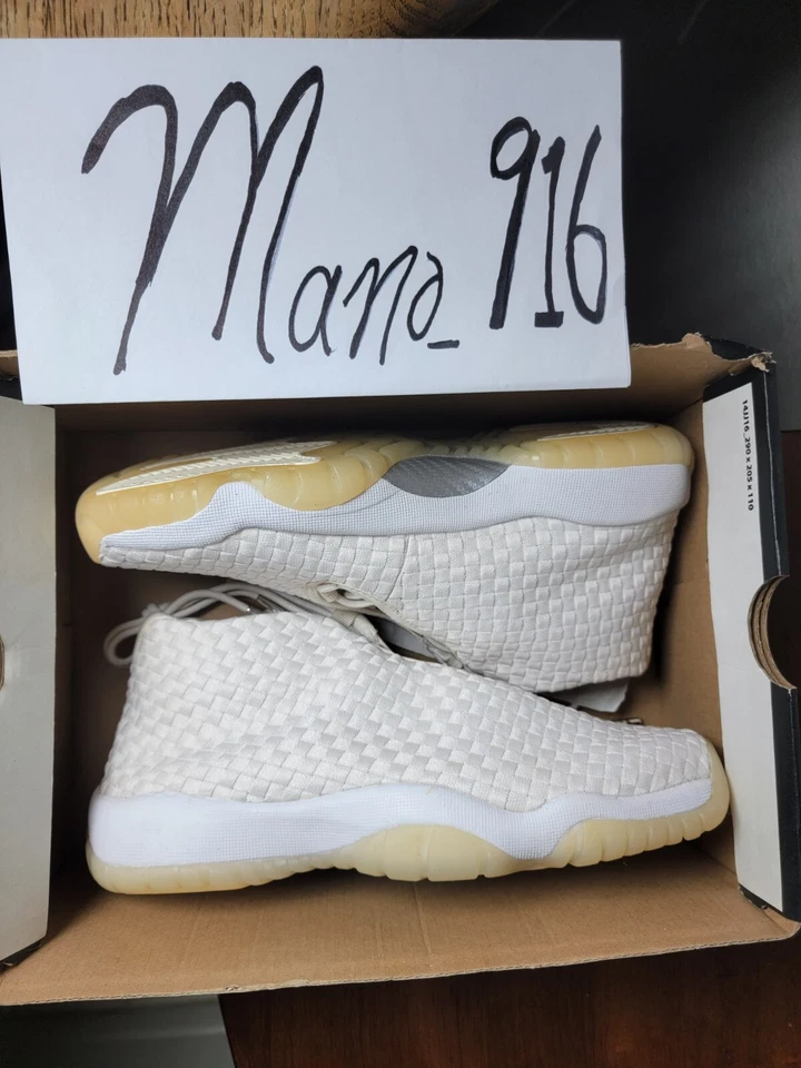 🟡⚪️Jordan Future Phantom (GS) Talla 6.5Y✅️656504-002 Totalmente Nuevo con caja original  Foto 2 de 4