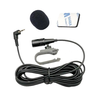 Car Radio Microphone for Pioneer AVH-4000NEX AVH-500EX AVH-600EX AVH-A205BT