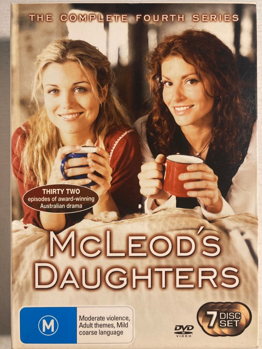 McLEOD'S DAUGHTERS - Complete Fourth Season DVD 2004 7 Disc
