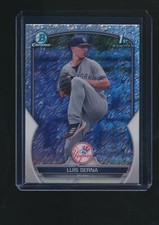 LUIS SERNA 2023 BOWMAN CHROME SHIMMER REFRACTOR RC PARALLEL