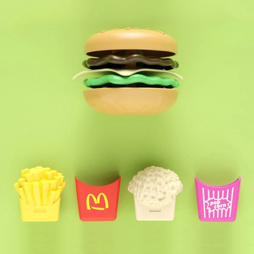 Toys Set Play House Kitchen Sandwich Fries Burger Children's Toy DIY Fast F_I4 - Photo 5/12
