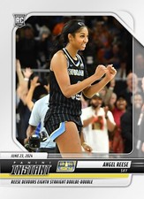 2024 PANINI INSTANT WNBA #87 ANGEL REESE - RECORDS 8TH STRAIGHT DOUBLE-DOUBLE