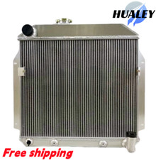 3 Row Aluminum Radiator For 1955 1956 Plymouth Sedans 3.8l 6cyl Cc5556