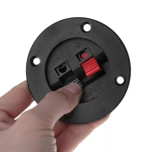 4/8X 2P morsettiere avvitate per casse altoparlanti stereo audio armadio custodia US - Foto 6 di 12