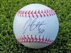 JAMES OUTMAN SIGNED MlB Baseball.
