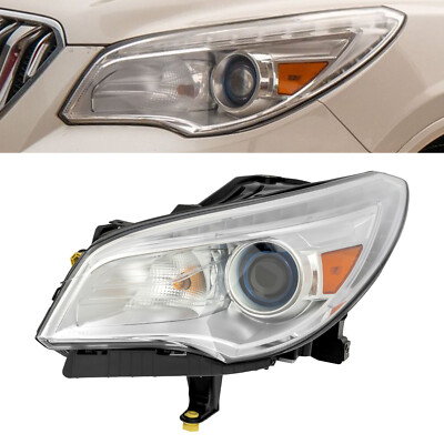 HID/Xenon Headlight LH Left Driver Side For 2013-2017 Buick Enclave w/ LED DRL