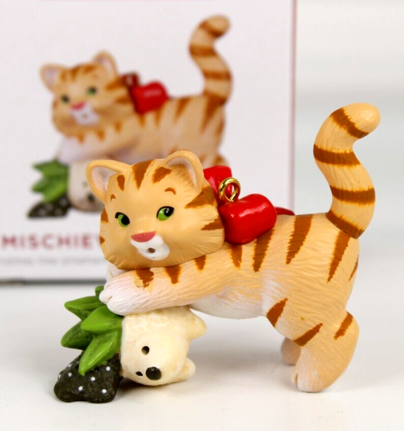 Hallmark Mischievous Kittens 24th Series Keepsake Christmas Ornament 2022